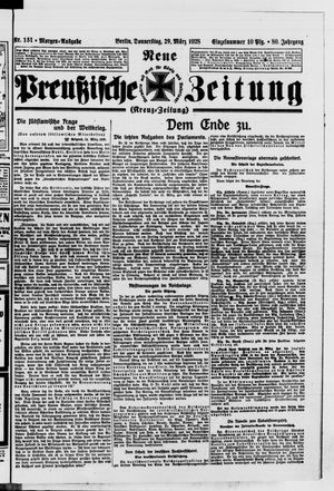 Neue preußische Zeitung vom 29.03.1928