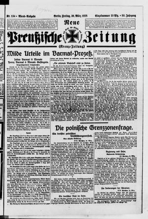 Neue preußische Zeitung vom 30.03.1928