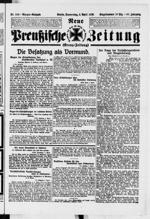 Neue preußische Zeitung vom 05.04.1928
