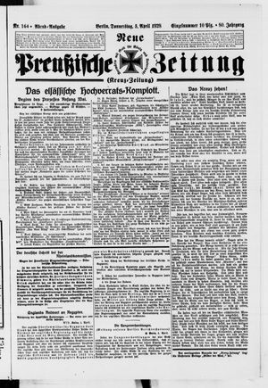 Neue preußische Zeitung vom 05.04.1928