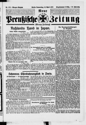 Neue preußische Zeitung vom 12.04.1928
