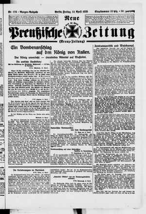 Neue preußische Zeitung vom 13.04.1928