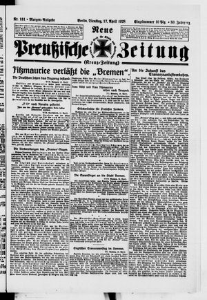 Neue preußische Zeitung vom 17.04.1928