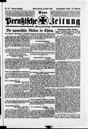 Neue preußische Zeitung vom 20.04.1928