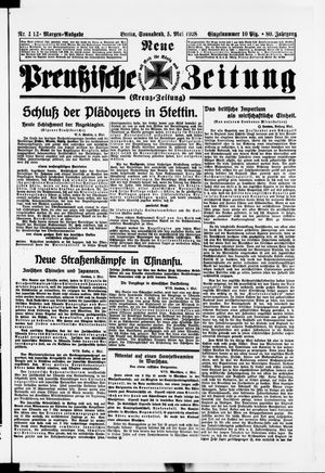 Neue preußische Zeitung vom 05.05.1928