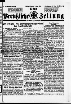Neue preußische Zeitung vom 05.06.1928