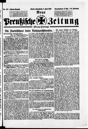 Neue preußische Zeitung vom 09.06.1928