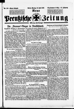 Neue preußische Zeitung vom 18.06.1928