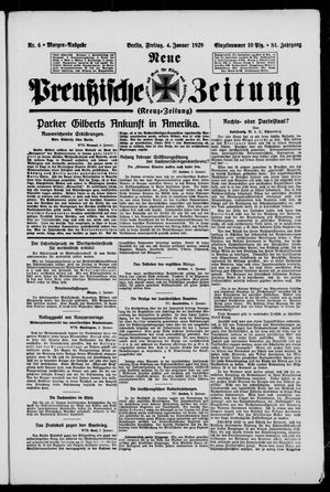 Neue preußische Zeitung vom 04.01.1929