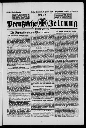 Neue preußische Zeitung vom 05.01.1929