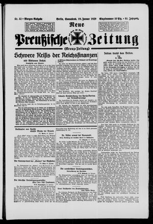 Neue preußische Zeitung vom 19.01.1929