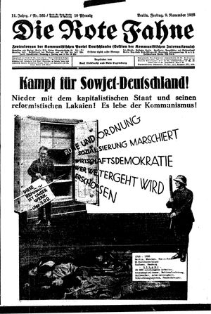 Die rote Fahne vom 09.11.1928