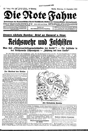 Die rote Fahne vom 24.09.1929