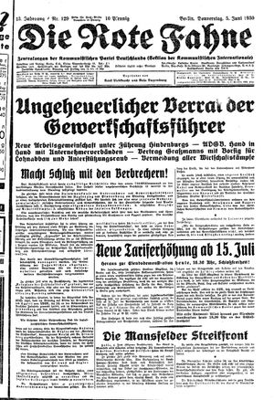 Die rote Fahne vom 05.06.1930