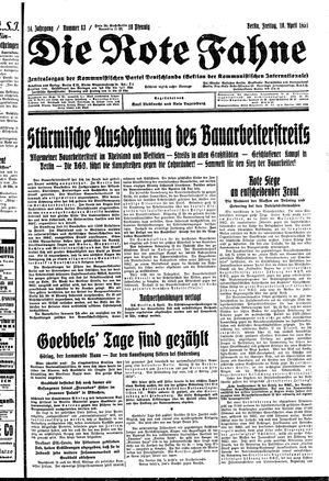 Die rote Fahne vom 10.04.1931