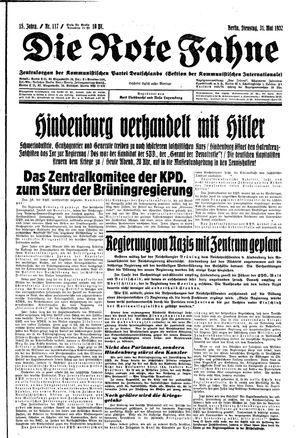 Die rote Fahne vom 31.05.1932