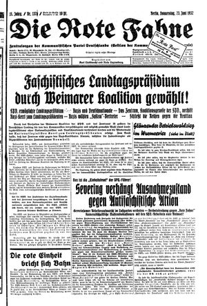 Die rote Fahne vom 23.06.1932