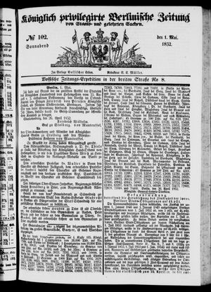 Königlich privilegirte Berlinische Zeitung von Staats- und gelehrten Sachen vom 01.05.1852