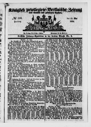 Königlich privilegirte Berlinische Zeitung von Staats- und gelehrten Sachen on May 12, 1854