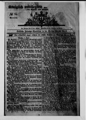 Königlich privilegirte Berlinische Zeitung von Staats- und gelehrten Sachen on Apr 1, 1866