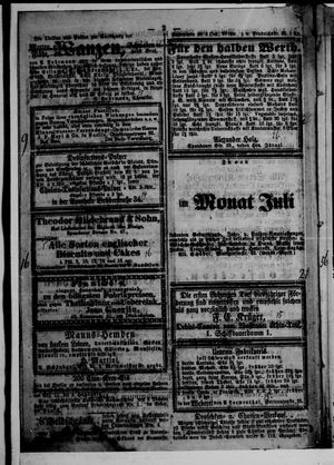 Königlich privilegirte Berlinische Zeitung von Staats- und gelehrten Sachen on Jul 1, 1866