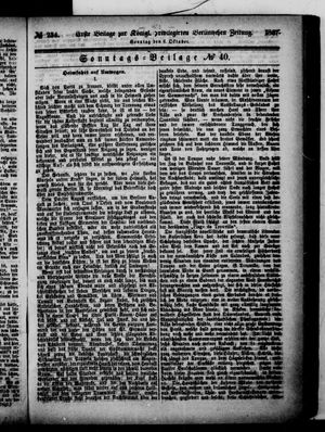Königlich privilegirte Berlinische Zeitung von Staats- und gelehrten Sachen on Oct 6, 1867
