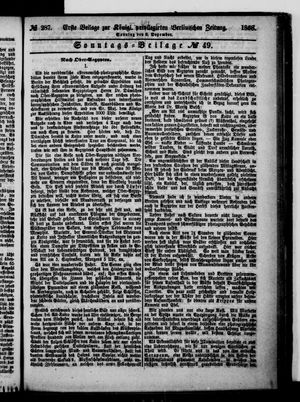 Königlich privilegirte Berlinische Zeitung von Staats- und gelehrten Sachen on Dec 6, 1868