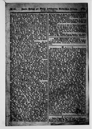 Königlich privilegirte Berlinische Zeitung von Staats- und gelehrten Sachen vom 02.03.1869