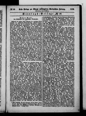 Königlich privilegirte Berlinische Zeitung von Staats- und gelehrten Sachen vom 06.03.1870