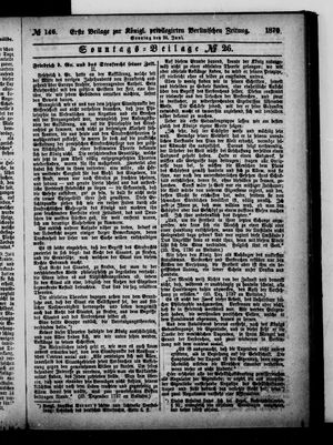 Königlich privilegirte Berlinische Zeitung von Staats- und gelehrten Sachen vom 26.06.1870