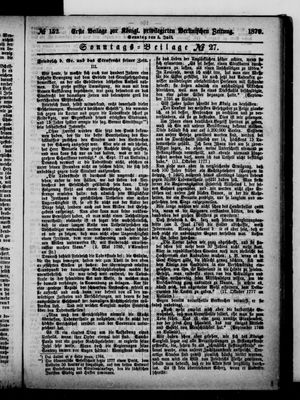 Königlich privilegirte Berlinische Zeitung von Staats- und gelehrten Sachen on Jul 3, 1870
