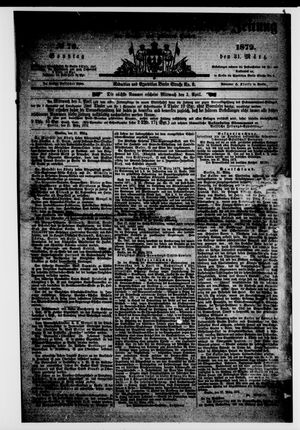 Königlich privilegirte Berlinische Zeitung von Staats- und gelehrten Sachen vom 31.03.1872