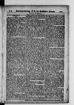 Königlich privilegirte Berlinische Zeitung von Staats- und gelehrten Sachen on Jan 17, 1875