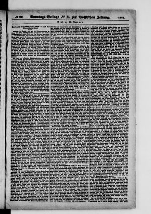 Königlich privilegirte Berlinische Zeitung von Staats- und gelehrten Sachen vom 24.01.1875