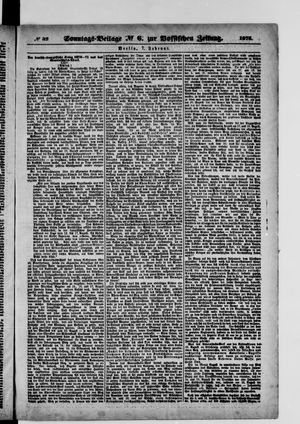 Königlich privilegirte Berlinische Zeitung von Staats- und gelehrten Sachen vom 07.02.1875