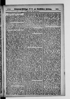 Königlich privilegirte Berlinische Zeitung von Staats- und gelehrten Sachen on Feb 21, 1875
