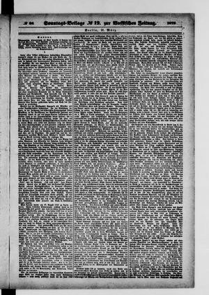 Königlich privilegirte Berlinische Zeitung von Staats- und gelehrten Sachen on Mar 21, 1875