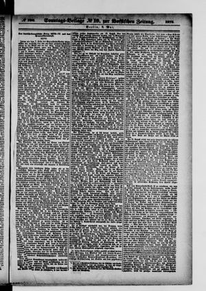Königlich privilegirte Berlinische Zeitung von Staats- und gelehrten Sachen on May 9, 1875