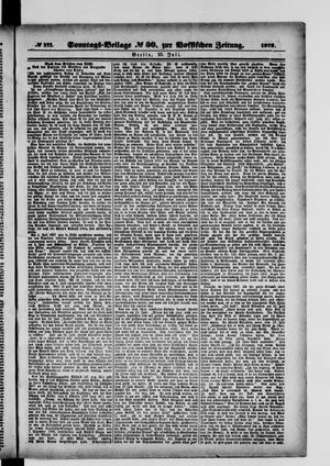 Königlich privilegirte Berlinische Zeitung von Staats- und gelehrten Sachen on Jul 25, 1875