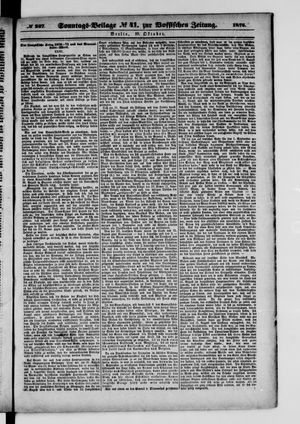 Königlich privilegirte Berlinische Zeitung von Staats- und gelehrten Sachen vom 10.10.1875