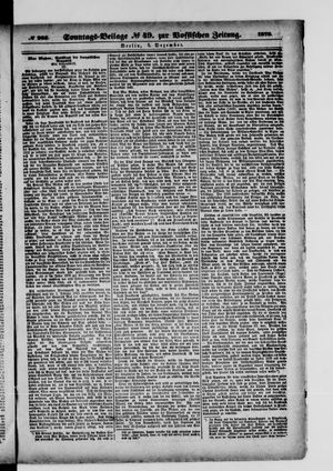 Königlich privilegirte Berlinische Zeitung von Staats- und gelehrten Sachen vom 05.12.1875