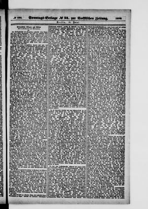 Königlich privilegirte Berlinische Zeitung von Staats- und gelehrten Sachen vom 11.06.1876