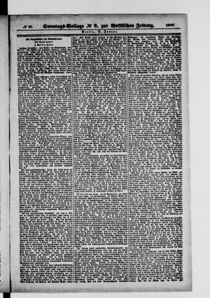 Königlich privilegirte Berlinische Zeitung von Staats- und gelehrten Sachen vom 21.01.1877