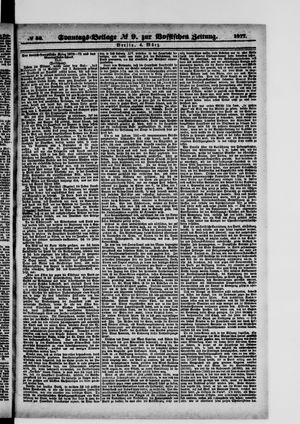 Königlich privilegirte Berlinische Zeitung von Staats- und gelehrten Sachen vom 04.03.1877