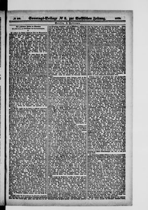 Königlich privilegirte Berlinische Zeitung von Staats- und gelehrten Sachen vom 03.02.1878