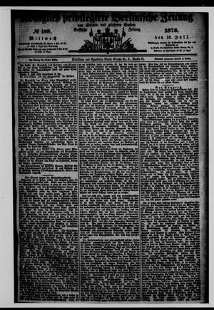 Königlich privilegirte Berlinische Zeitung von Staats- und gelehrten Sachen on Jul 10, 1878