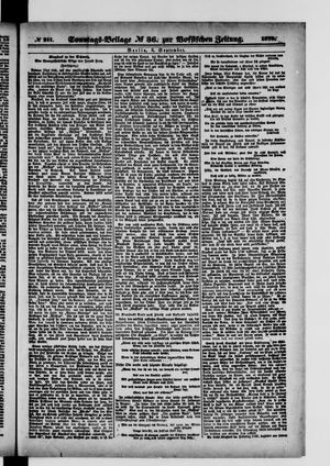 Königlich privilegirte Berlinische Zeitung von Staats- und gelehrten Sachen vom 08.09.1878