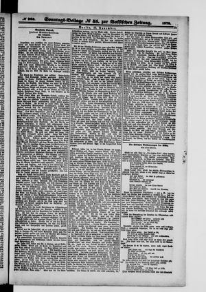 Königlich privilegirte Berlinische Zeitung von Staats- und gelehrten Sachen vom 10.11.1878