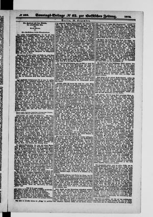 Königlich privilegirte Berlinische Zeitung von Staats- und gelehrten Sachen vom 29.12.1878
