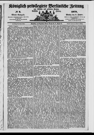 Königlich privilegirte Berlinische Zeitung von Staats- und gelehrten Sachen vom 06.01.1879